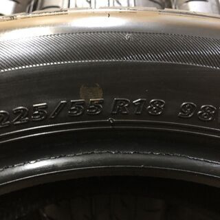 BS NEXTRY 225/55R18 18インチ 夏タイヤ 4本 2019年製 バリ溝 デリカD 