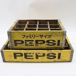 ペプシコーラ 木箱 12本用 24本用 2箱セット 木製 PEP...