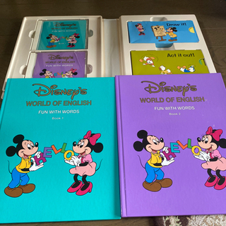 Disney 英語システム　1.2 CD Book フラッシュカード