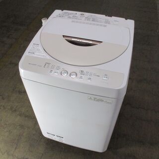 【ネット決済】【中古品】SHARP　全自動洗濯機　4.5㎏　ES...