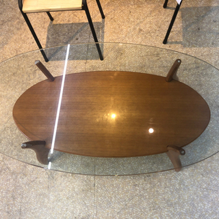 KOSUGA  コスガ　ガラステーブル  