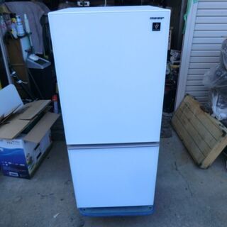 美品】SHARP冷蔵庫 SJ-GD14E-W