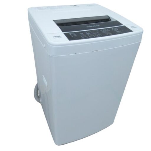 【店舗お渡し限定】AQUA (アクア) 洗濯機 全自動洗濯機 5kg  ホワイト AQW-S50E1
