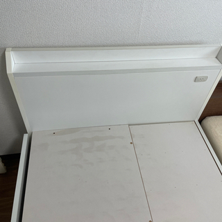 収納付き ベッド 白色 − 大阪府