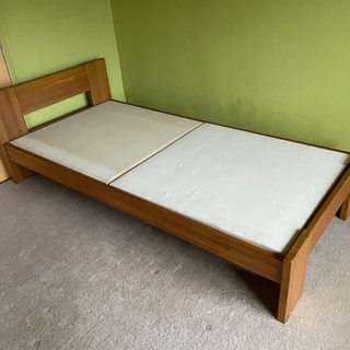 無印良品　組み立て式シングルベッド