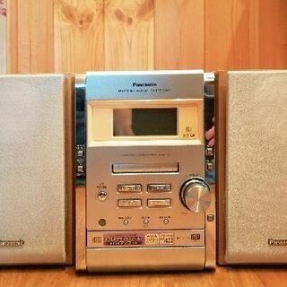 格安!パナソニック SC-PM300MD-S 、CD,MD,カセ...