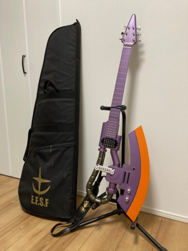ガンダム　ヒートホーク型　エレキギター
