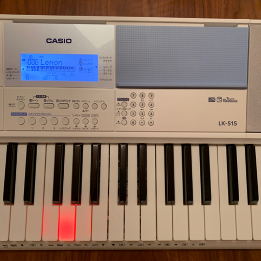 【新品】CASIO 光ナビゲーションキーボード LK-515