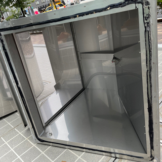 ステンレス　防火ダンパー付き　ウェザーカバー　600角