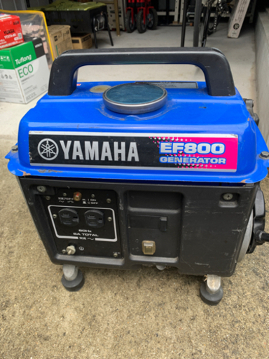 【お相手決まりました】発電機 YAMAHA EF800