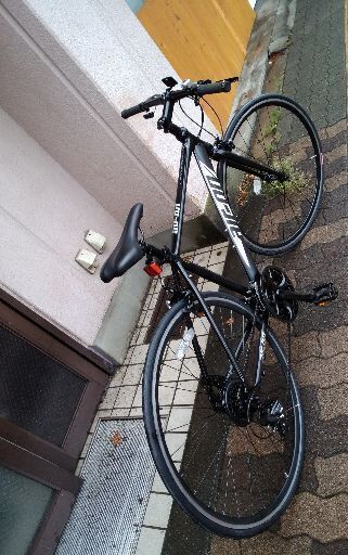 美品[SAKAMOTO]air-on(エアーオン)700cクロスバイク アルミ/21speed