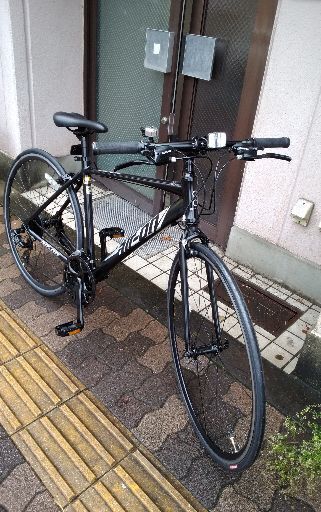 美品[SAKAMOTO]air-on(エアーオン)700cクロスバイク アルミ/21speed