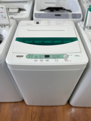 送料・設置込み　洗濯機　4.5kg ヤマダ　2019年