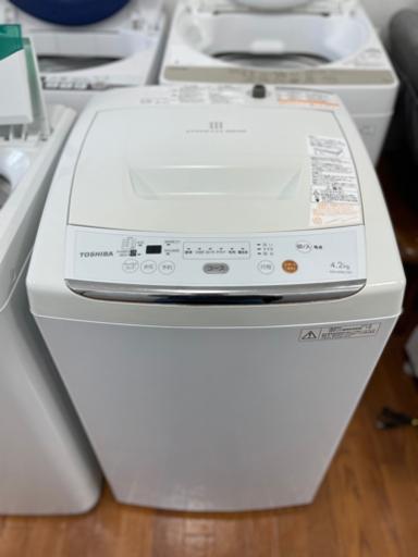 レビュー高評価のおせち贈り物 送料・設置込み　洗濯機　4.2kg 2012年 TOSHIBA 洗濯機