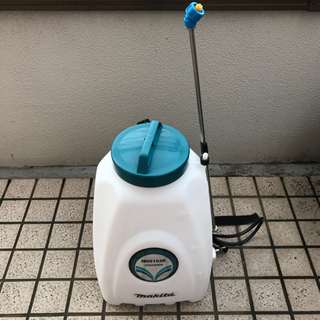 美品！一度のみ使用　マキタ噴霧器　薬剤散布や消毒に！ 美品！一度のみ使用 マキタ噴霧器 薬剤散布や消毒に！