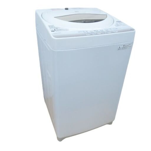 【店舗お渡し限定】TOSHIBA (東芝) 全自動洗濯機 5.0kg  2014年製 ホワイト AW-5G2