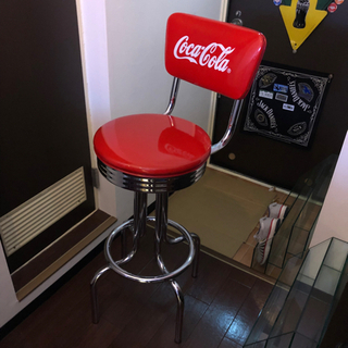 コカコーラ ハイチェア 店舗 什器