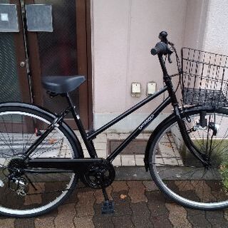 CADAROLA[カダローラ]27吋シティーサイクル 外装6段/ブラック