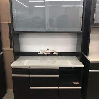 高橋木工　キッチンボード　アベニュー120　DB　食器棚　W12...
