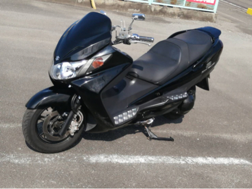 走行24500キロ整備済 スカイウェイブ400SS 車検付 ETC付