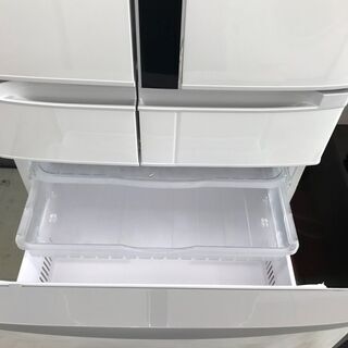 6ヶ月保証付き！！6ドア冷蔵庫 日立 ヒタチ R-FR48M5 475L フレンチ