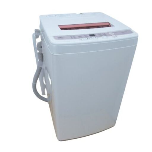 【店舗お渡し限定】AQUA (アクア) 全自動洗濯機 6.0kg  2015年製 ホワイト AQW-KS60C