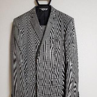 renoma　グレーチェック　スーツ