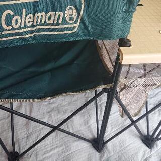Coleman コールマン テーブル付き アウトドアチェア 二脚...