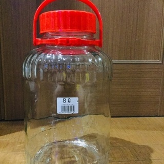 果実酒用広口瓶(8L) C
