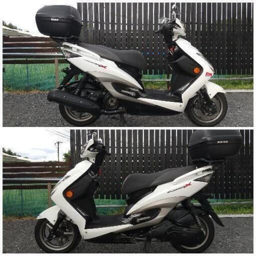 大分県大分市発★ ヤマハ シグナスX SR 3型 始動動画あり キャリアボックス付き