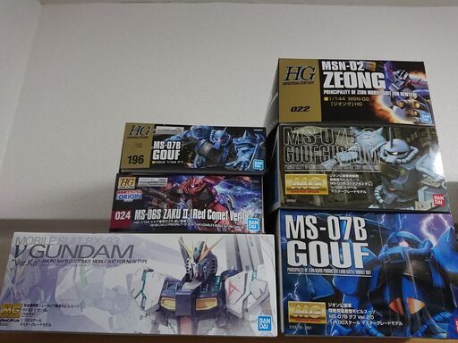 新品 ガンプラ いろいろ ９点