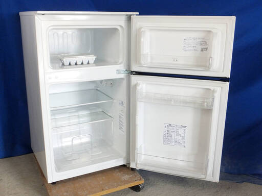サマーセールオープン価格2017年式✨ハイセンスHR-B95A93L2ドア冷凍冷蔵庫✨右開き✨強化ガラス製棚✨オートクローズ冷蔵室ドア✨Y-0826-018✨
