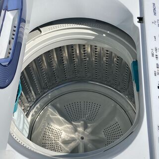 HITACHI 電気洗濯機 7.0kg 2018年製 NW-T74 洗濯機 白い約束 洗濯
