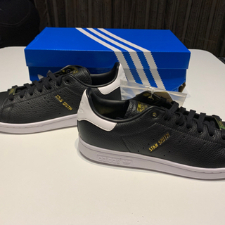新品】アディダス スタンスミス 黒 26.0 天然皮革