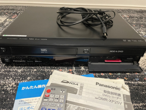 熱い販売 パナソニック DMR-XP25V DIGA DVD/VHSビデオ一体型  その他