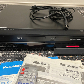 パナソニック  DVD/VHSビデオ一体型 DIGA DMR-X...