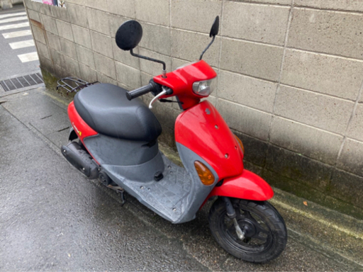 【スズキ　レッツ4】秋のSALE❗️特別価格❗️赤　すぐに乗れます　若林自転車　膳所店 スズキ レッツ4】秋のSALE❗️特別価格❗️赤 すぐに乗れます 若林