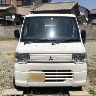 2万キロ代（希少）ミニキャブトラック　特装車ステンレス荷台　車検...