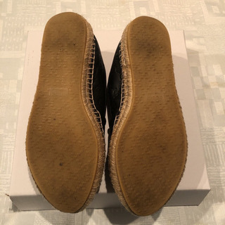 ☆美品☆GUCCIモノグラム レザー エスパドリーユ