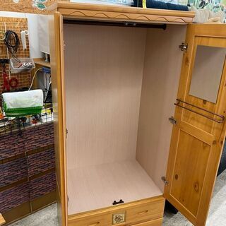 可愛いデザイン 愛品館 江戸川店 ワードローブクローゼットタンスid 155 0173 007配送可代引き配送可 アイヒン エドガワ 瑞江の家具の中古あげます 譲ります ジモティーで不用品の処分