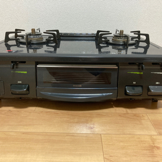 リンナイ ガステーブル 水有り片面焼グリル(プロパンガス用)　KGE61BL