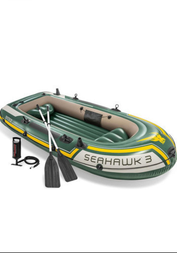 【新品　未使用】インテックス　ボート　インフレータブル　intex seahawk3 シーホーク