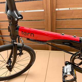 折りたたみ自転車 Tern Link N8 2018年モデル Black/Red ターン リンク