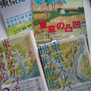 【ネット決済・配送可】『東京スリバチ地形散歩関連著書　4冊』新品