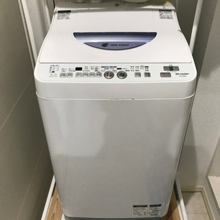 【受渡決定】洗濯機5.5kg シャープ製　2012年式