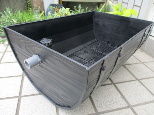 ６９樽型メダカ飼育ケース 大 飼育容器ビオトープメダカなど はなまる 松山のその他の中古あげます 譲ります ジモティーで不用品の処分