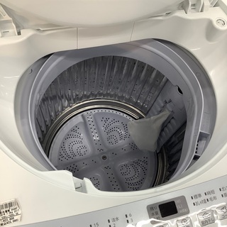 売場展開中 SHARP 全自動洗濯機