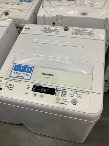 売場展開中　Panasonic 全自動洗濯機
