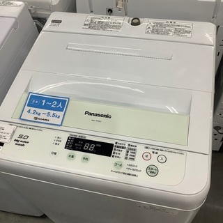 売場展開中　Panasonic 全自動洗濯機