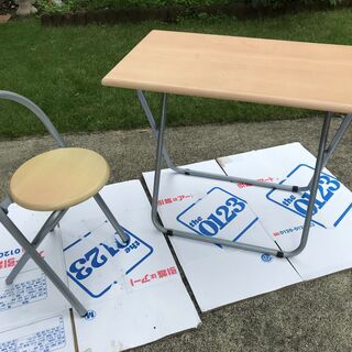 折り畳み式テーブル＆チェア